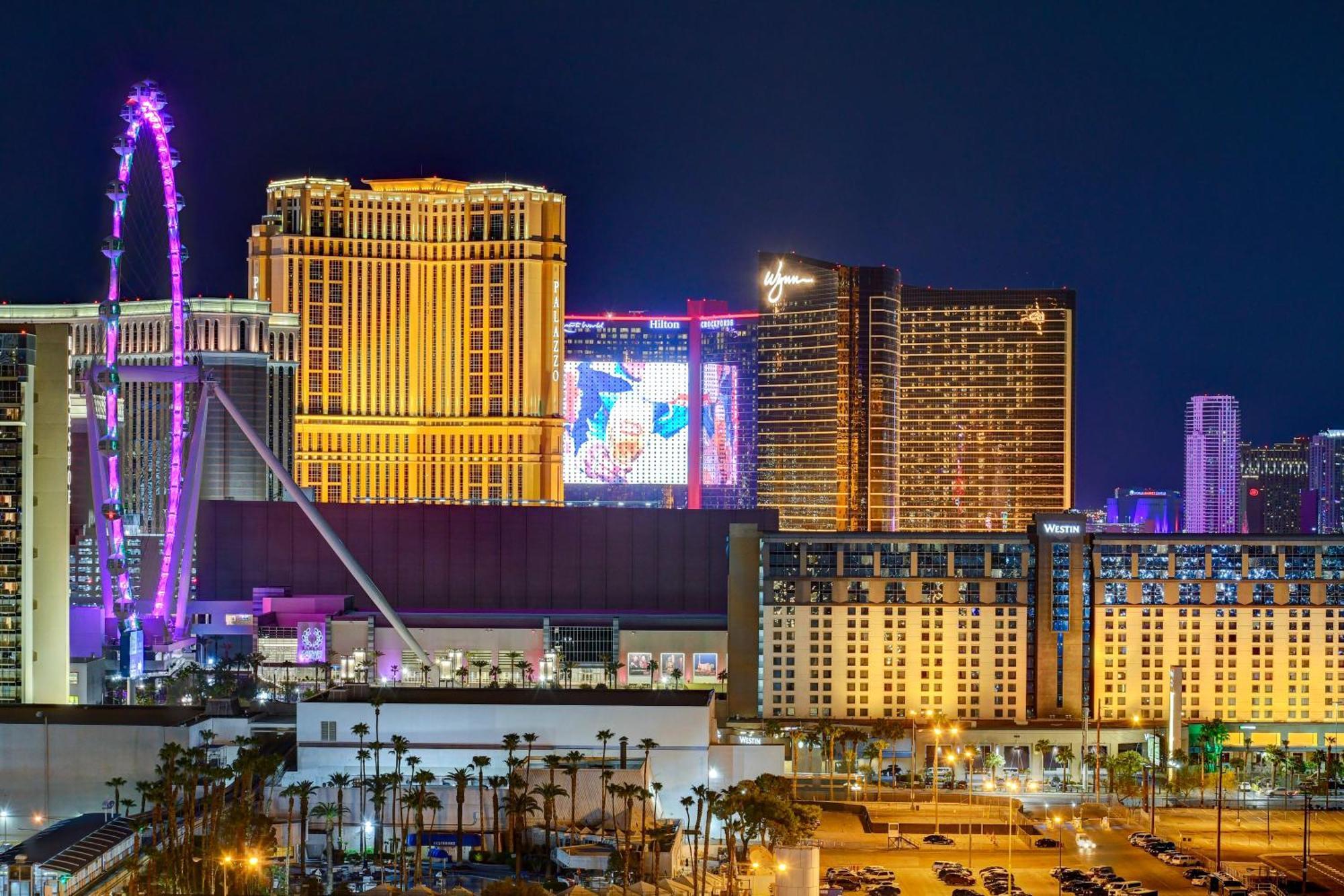 Lucky Gem Penthouse & Luxury Suites At Signature Resort, Balcony Strip View 2605 Las Vegas Bagian luar foto