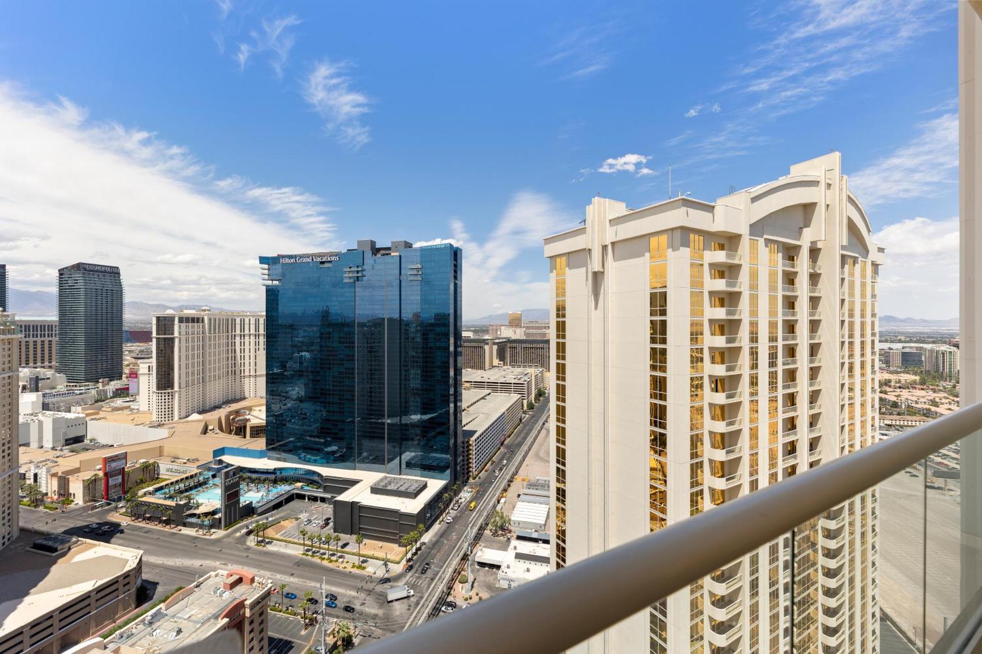 Lucky Gem Penthouse & Luxury Suites At Signature Resort, Balcony Strip View 2605 Las Vegas Bagian luar foto