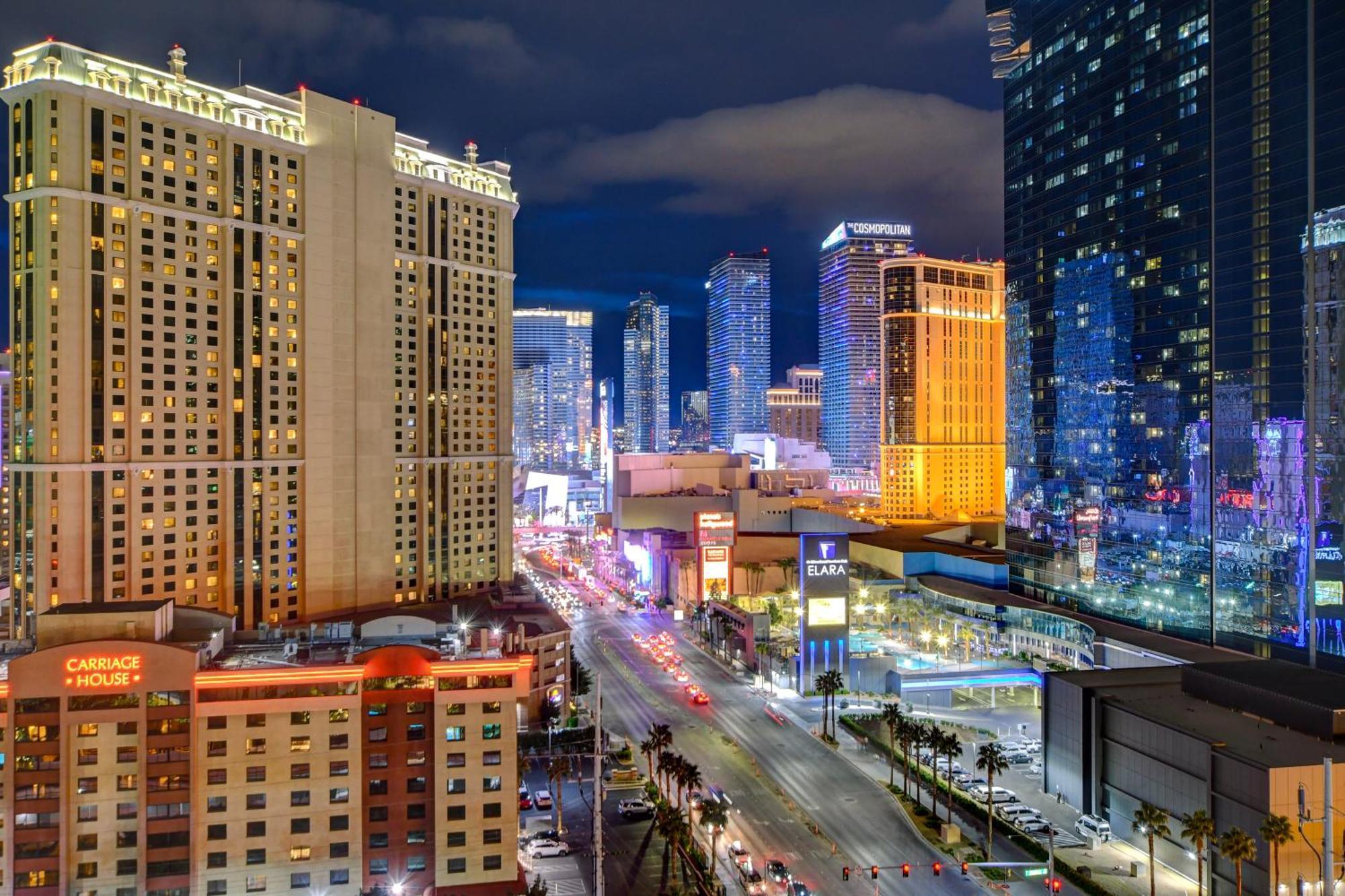 Lucky Gem Penthouse & Luxury Suites At Signature Resort, Balcony Strip View 2605 Las Vegas Bagian luar foto