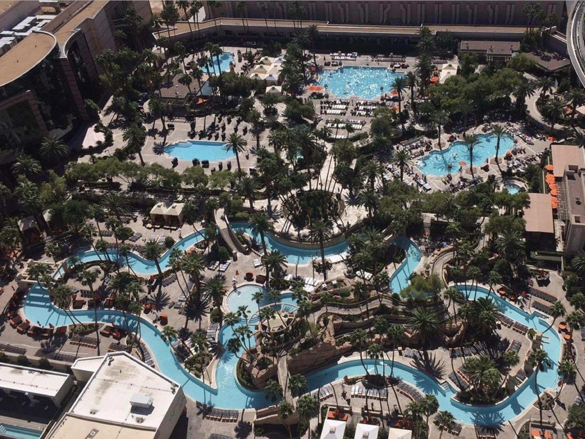 Lucky Gem Penthouse & Luxury Suites At Signature Resort, Balcony Strip View 2605 Las Vegas Bagian luar foto